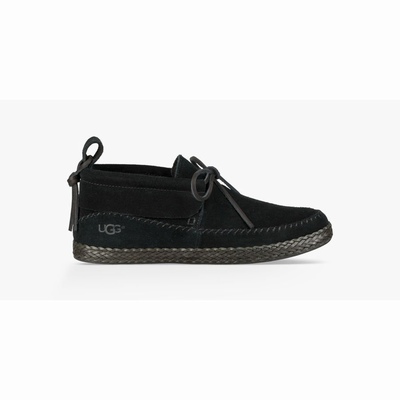 Mocassins UGG Woodlyn Moc Mulher Pretas | PT-NFVWY